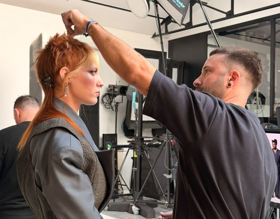 shooting nouvelle collection coiffure